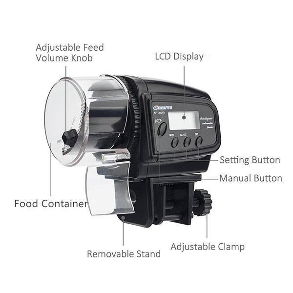 Elevate Your Aquarium Experience with Our Digital Automatic Fish Feeder